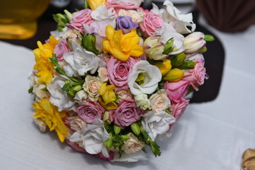 wedding day ,wedding bouquet 