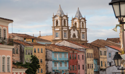 Fototapeta na wymiar The Historic Center of Salvador, Bahia, Brazil