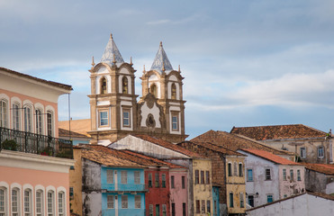 Fototapeta na wymiar The Historic Center of Salvador, Bahia, Brazil