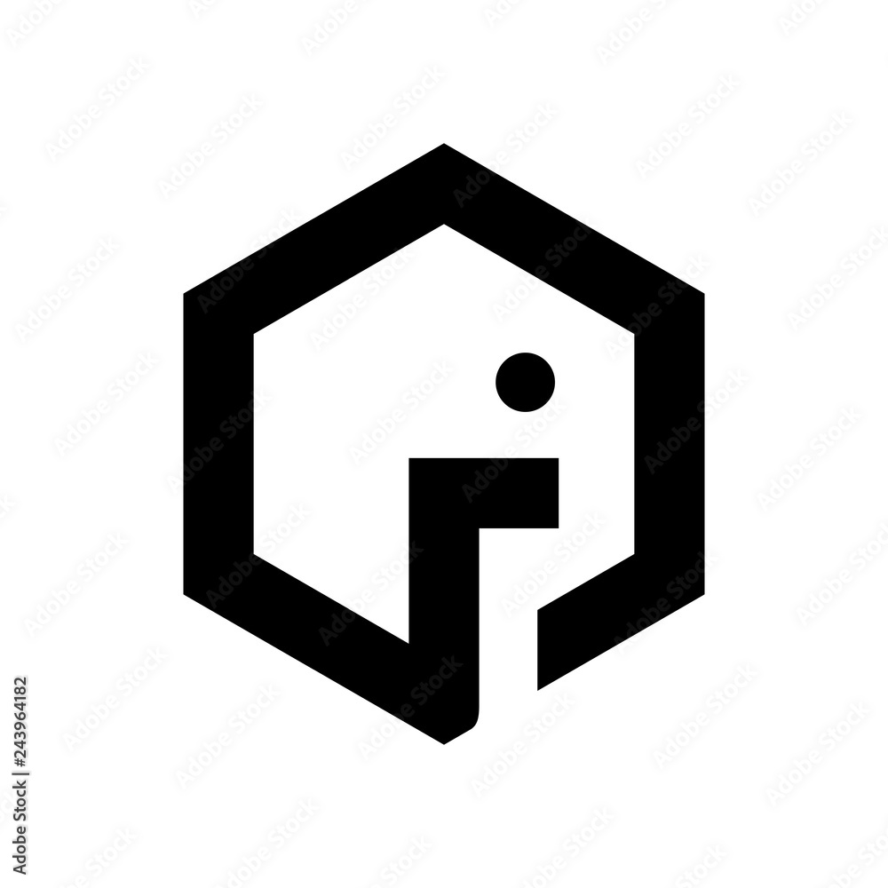 Poster elephant logo. funny icon. cute mammal symbol. vector eps 10.