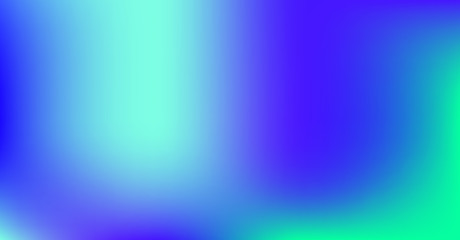Purple Blue Gradient Vibrant Dreamy Vector Background. Sunrise, Sunset, Sky, Water Color Overlay Neon Design Element. Luxury Trendy Holograph Defocused Texture. Digital Funky Cool Tech Gradient Paper.
