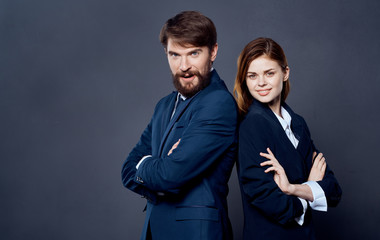 successful business colleagues