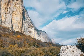 rock in mountains