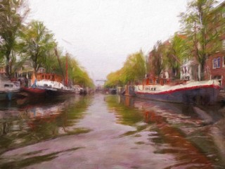 Bridge over the river