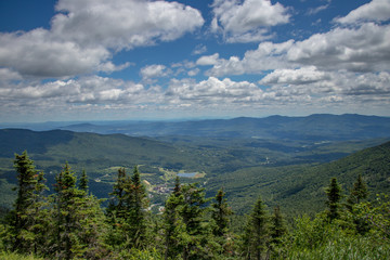 Fototapeta na wymiar view from mountain top