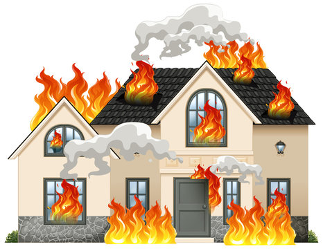House On Fire Cartoon Images – Browse 17,151 Stock Photos, Vectors, and  Video | Adobe Stock