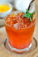 lemon tea or cold brew coffee