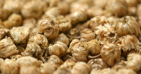 Stack of Dry Chrysanthemum