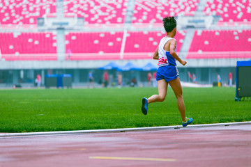 Fototapeta premium running contest
