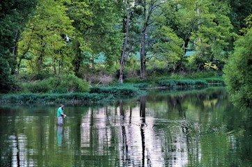 Fishing in the River