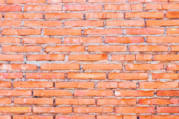 brick wall old vintage broken for background