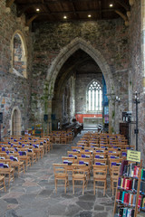 interior of an old church