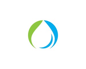 water drop Logo Template