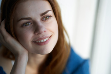 young smiling woman portrait