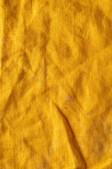 orange linen fabric background
