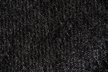 Fototapeta premium texture of black shiny fabric