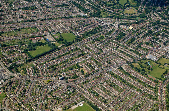 Aerial View of Beckenham, South London