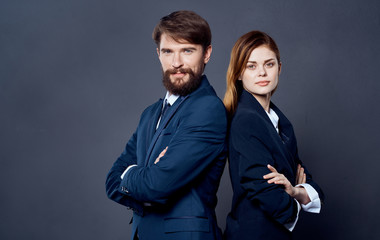 successful business colleagues