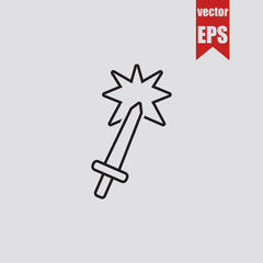 Obraz premium Sword icon.Vector illustration.