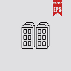 Building icon.Vector illustration.