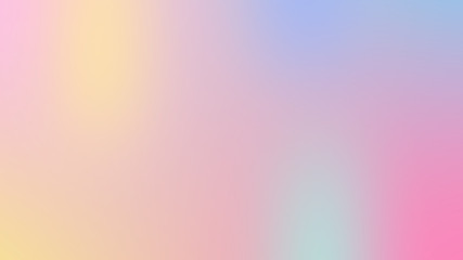 Abstract Kawaii pastel soft colorful smooth blurred textured background off focus toned in pink color