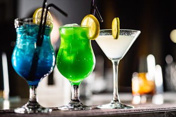 cocktail in the bar