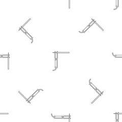 Welding electrode icon. Outline illustration of welding electrode vector icon for web design isolated on white background