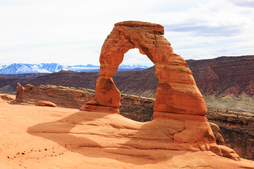 Delicate Arch at Arches National Park, Utah,