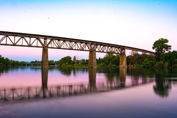 Purple bridge 