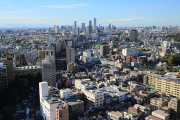 文京区から豊島区にかけての住宅街風景