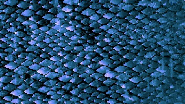 Snakeskin pattern with abstract motion.