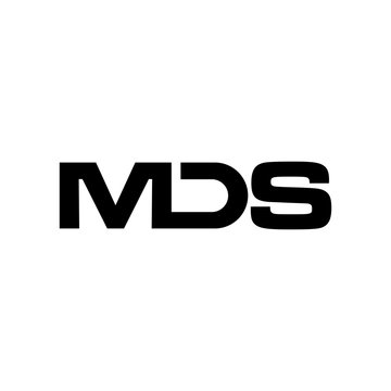 letter M D S vector logo