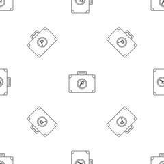 Welding bag icon. Outline illustration of welding bag vector icon for web design isolated on white background
