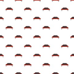 Fashion trampoline pattern seamless vector repeat for any web design