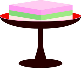 Three color Diamond shaped Rice cake for Hinamatsuri