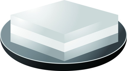 Monochrome Gradation Three color Diamond shaped Rice cake for Hinamatsuri