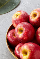 Fresh fruit red apple