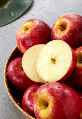 Fresh fruit red apple