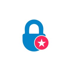 star secure logo template