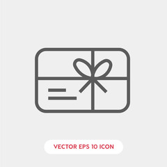 gift icon vector