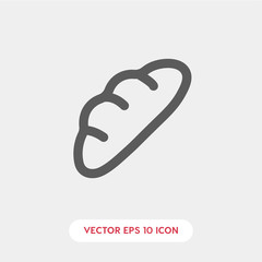 bread icon vector