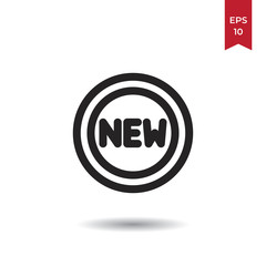 Obraz premium New vector icon