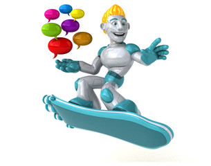 Robot - 3D Illustration