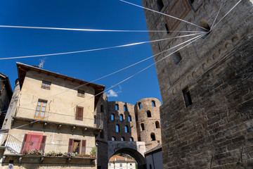 Susa, Piedmont, Italy: historic cathedral