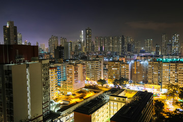 Fototapeta na wymiar 香港 ガーデン・ヒル 夜景