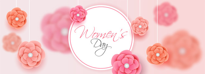 Women's Day Banner Design.