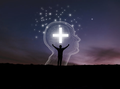 He asked for blessings from God.Concept hope