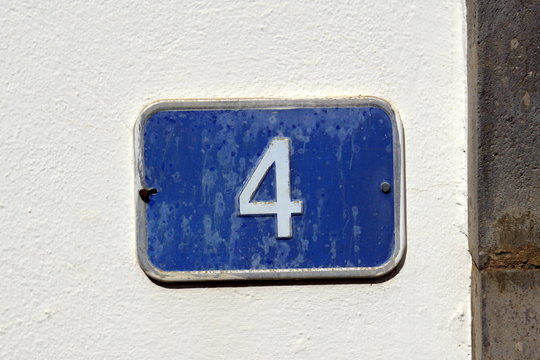 House Number Four  - 4