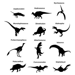 Dinosaur Silhouettes