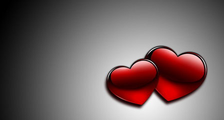 Valentine's day concept, graphic design